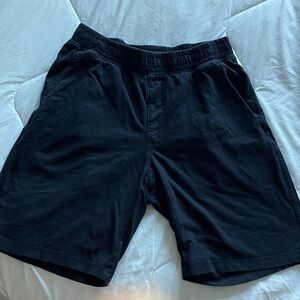 Uniqlo Men's Flannel Black Shorts